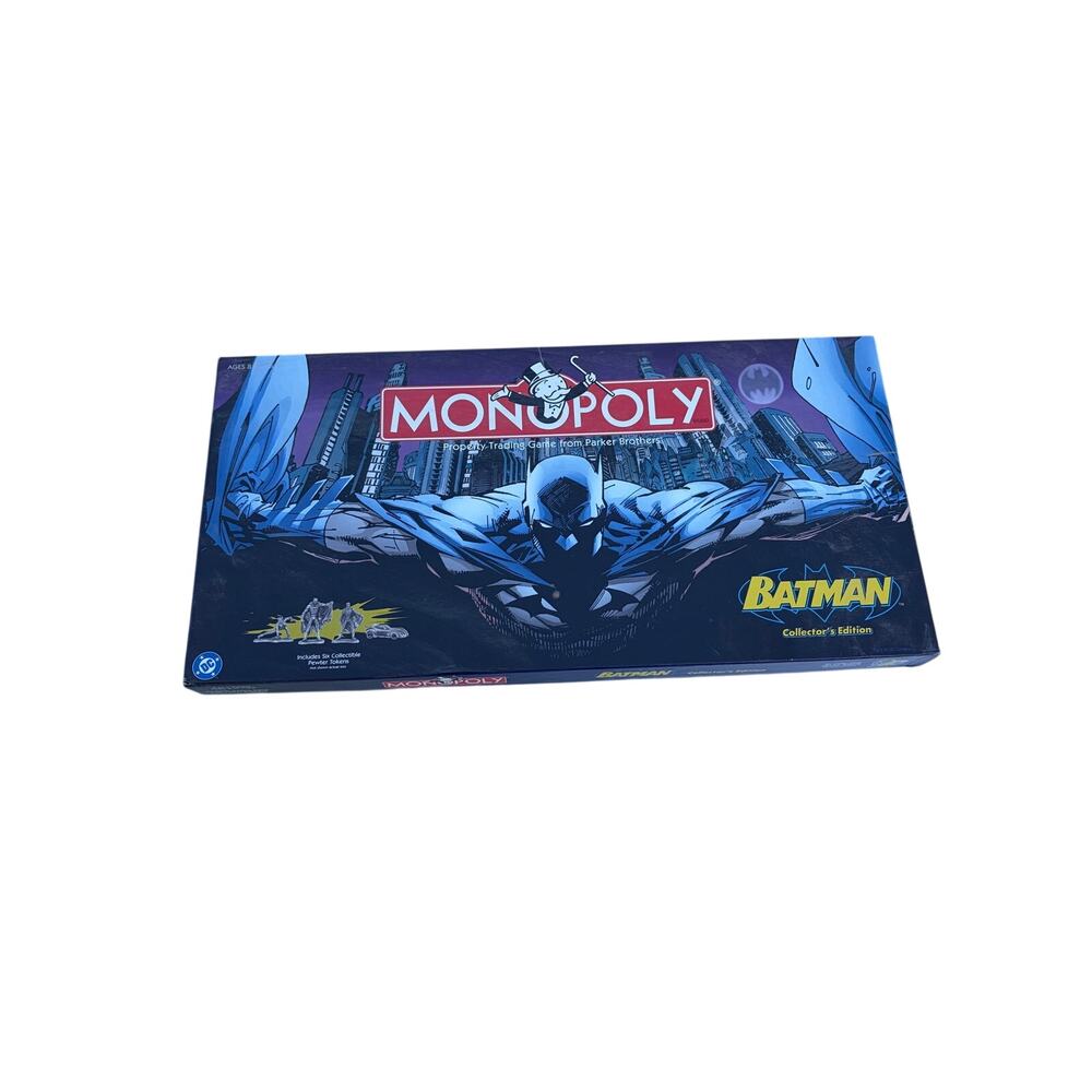 Monopoly Batman Collector's Edition Board Game 2005- New without the outer wrap
